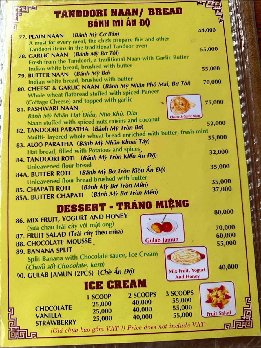 Menu Family Indian Restaurant-3
